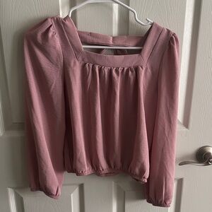 Charming Pink Kids Blouse